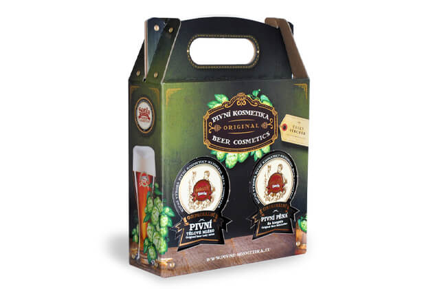 Ajándékkészlet VII. – Sörös testápoló krém plusz sörös hab a fürdőbe 2x500ml