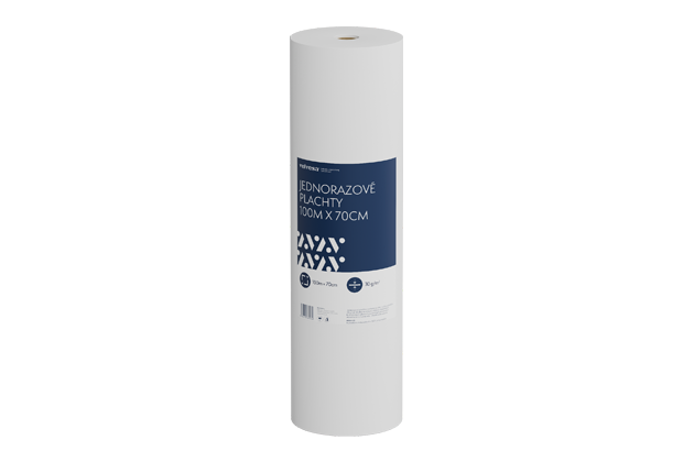 Egyszer használatos lepedő velvesa® 100m x 70cm 30g/m2