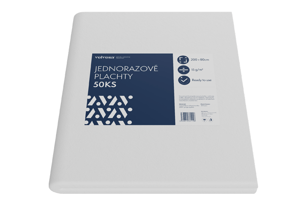 Egyszer használatos lepedő velvesa® 50db 200x80cm