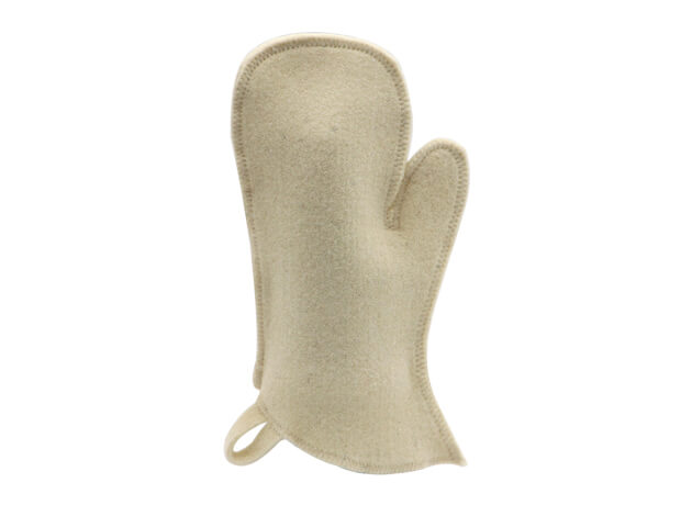 Gyapjúkesztyű szaunába