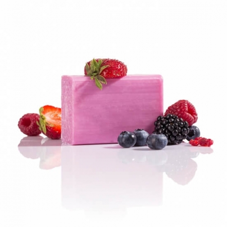 Hidegen sajtolt erdei gyümölcs szappan 110g