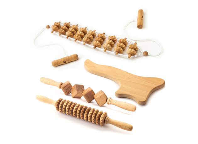 Maderoterápiás henger készlet otthonra