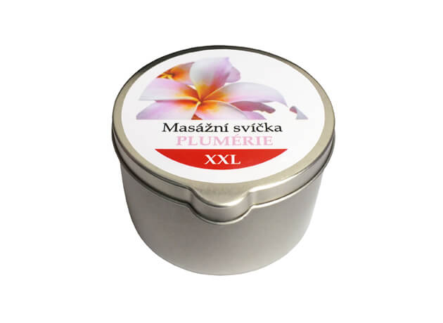 Masszázs gyertya Plumeria 200ml