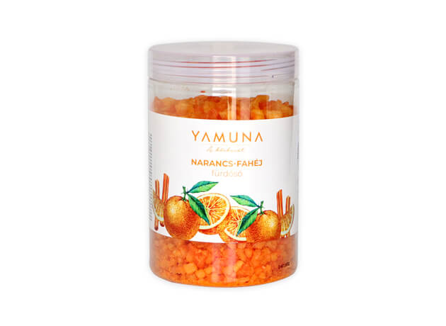 Narancs - fahéj tengeri fürdősó 1kg