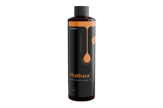 Nativea Orange-Cinnamon masszázsolaj - velvesa®