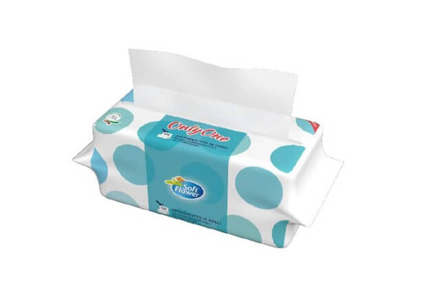 Papírtörlő Z-Z / 120db - 2 rétegű fehér csomagban