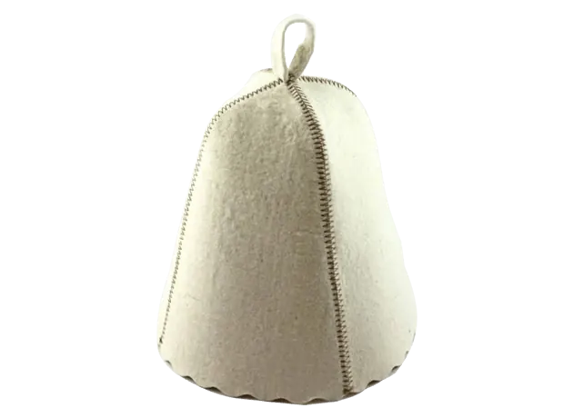 Szaunakalap gyapjúból