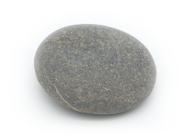 Természetesen formázott lávakő derékra