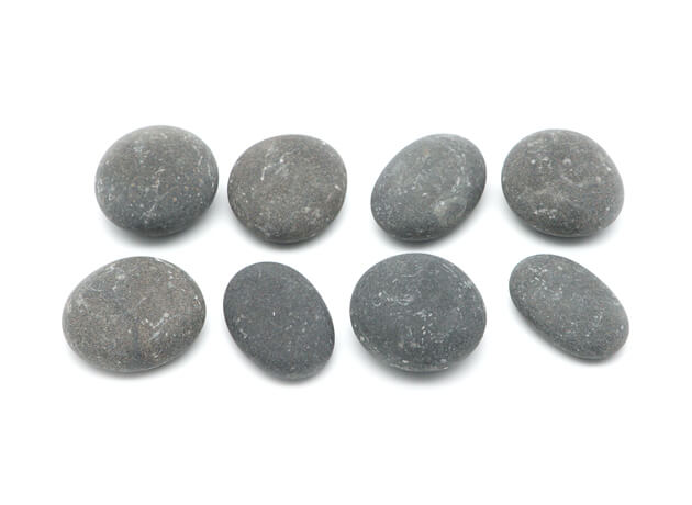 Természetesen formázott lávakövek M 8db