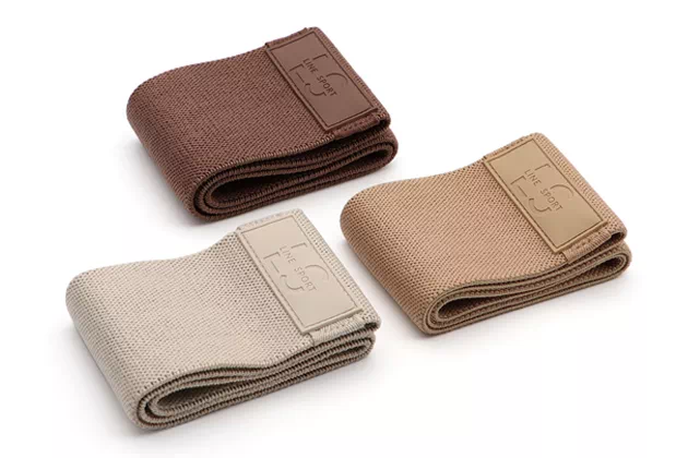 Textil ellenállásszalag készlet Hip Band 3db