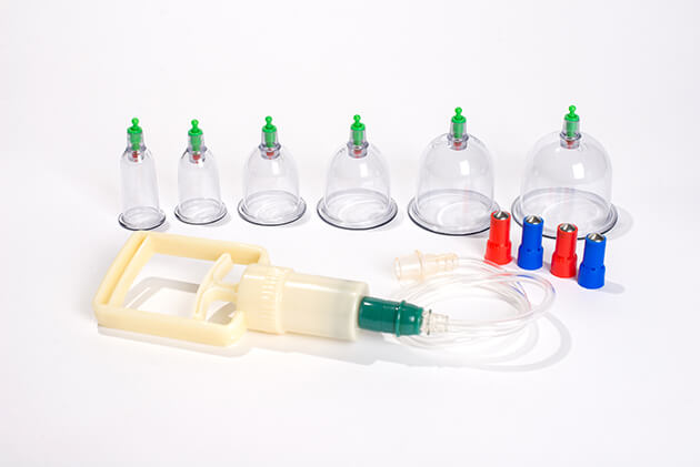 Vákuumos masszázs köpölyöző miniszett 6db