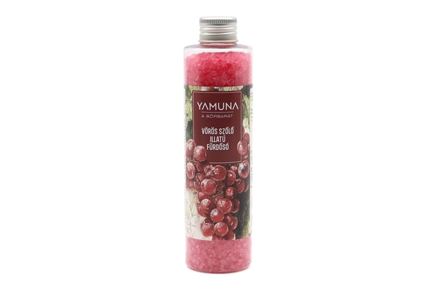 Vörösszőlős fürdősó 265g
